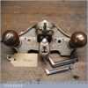 Vintage Stanley England No: 71 Hand Router Plane Complete - Good Condition