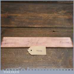 Vintage 12” x 2” Leather Strop & Mahogany Backing Board - Ready For Use