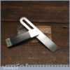 Vintage Carpenters Ebony Brass Sliding Bevel - Good Condition