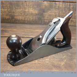Vintage Stanley USA No: 4 smoothing plane (Pat dated 1910) with original iron