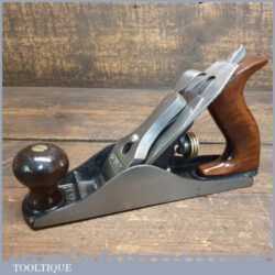Rare Vintage Stanley USA No: 3 Low Knob Smoothing Plane Corrugated Sole - Fully Refurbished