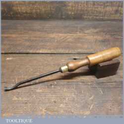 Vintage W. Marples & Sons 1/4” Woodcarving Spoon Gouge Chisel - Sharpened Honed