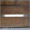 Vintage 12″ J. Rabone & Sons No:123 (1/77 + 1/96) Imperial Contraction Steel Rule