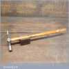 Vintage Brades No 1729 Upholsterer’s Cross Pein Tack Hammer - Hickory Handle