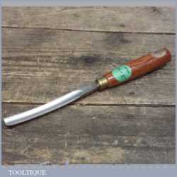 Ashley Iles No: 7 ½” Wide Bent Gouge Carving Chisel