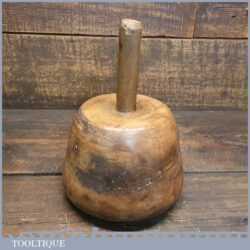 Vintage Stonemason’s 4lb 1oz Hardwood Mallet - Good Condition