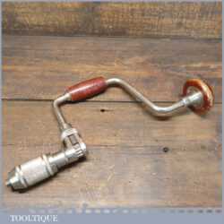 Vintage Stanley No: 78 Carpenter’s Ratchet Brace 10” Swing - Refurbished