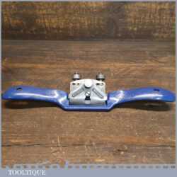 Vintage Record No: 0151 Adjustable Curved Sole Metal Spokeshave - Fully Refurbished