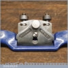 Vintage Record No: 0151 Adjustable Curved Sole Metal Spokeshave - Fully Refurbished