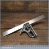 Vintage J. Rabone No: 1902 Cast Steel Adjustable Combination Square - Fully Refurbished