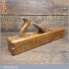 Vintage W. Marples Carpenter’s 17” Beechwood Jack Plane - Ready To Use