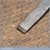 Vintage Stonemason’s Mallet Head Carving Or Lettering Chisel - Good Condition