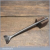Vintage Stonemason’s Mallet Head Carving Gouge - Good Condition