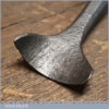 Vintage Stonemason’s Mallet Head Carving Gouge - Good Condition