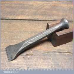 Vintage Stonemason’s Cast Steel Dressing Tool - Good Condition