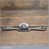 Vintage Stanley England No: 63 Curved Sole Metal Spokeshave - Ready To Use