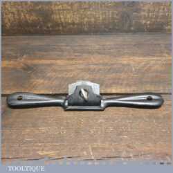 Vintage Stanley England No: 63 Curved Sole Metal Spokeshave - Ready To Use
