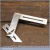 Vintage Milmet Engineers Steel Try Square & Bevel - Fully Refurbished