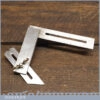 Vintage Milmet Engineers Steel Try Square & Bevel - Fully Refurbished