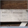 Vintage Milmet Engineers Steel Try Square & Bevel - Fully Refurbished