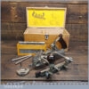 Vintage Boxed Record No: 405 combination Plough Plane - Fully Refurbished