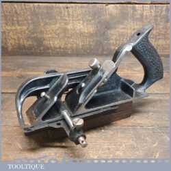 Vintage Stanley England No: 78 Duplex Rabbet Plane Complete - Fully Refurbished