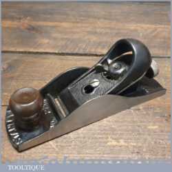 Vintage Stanley England No: 220 Adjustable Block Plane - Fully Refurbished