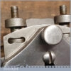 T21865 - Vintage Stanley, England No: 151 adjustable curved sole metal spokeshave, fully refurbished ready for use and in good used condition.