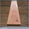 Vintage 12” x 2” Leather Strop & Mahogany Backing Board - Unused Condition