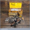 Vintage Boxed Record No: 405 Combination Plough Plane - Fully Refurbished