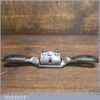 T21865 - Vintage Stanley, England No: 151 adjustable curved sole metal spokeshave, fully refurbished ready for use and in good used condition.