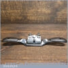 T21865 - Vintage Stanley, England No: 151 adjustable curved sole metal spokeshave, fully refurbished ready for use and in good used condition.