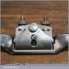 Vintage Stanley, England No: 151 adjustable curved sole metal spokeshave, fully refurbished ready for use and in good used condition.