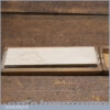 Vintage 5” x 1 ¼” Natural Coticule Fine Grade Honing Stone - Lapped Flat