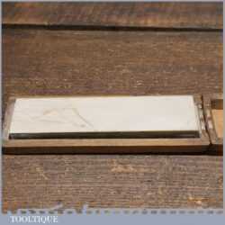 Vintage 5” x 1 ¼” Natural Coticule Fine Grade Honing Stone - Lapped Flat