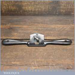 Vintage Stanley England No: 63 Curved Sole Metal Spokeshave - Ready To Use