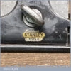 Vintage Stanley England No: 63 Curved Sole Metal Spokeshave - Ready To Use