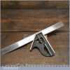 Vintage Rabone Chesterman No: 80/1 Cast Steel Adjustable Combination Square