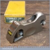 Vintage Boxed Stanley England No: 90 Rabbet Bullnose Plane - Fully Refurbished