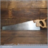 Vintage 22” Rip Saw With 6 TPI - Fully Refurbished Sharpened Ready To Use