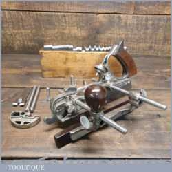 Vintage Stanley USA No: 45 Combination Plough Plane - Good Condition