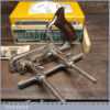 Vintage Boxed Stanley England No: 50 Combination Plough Plane - Fully Refurbished