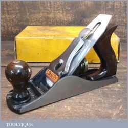 Vintage Boxed Stanley England No: 4 Smoothing Plane - Fully Refurbished