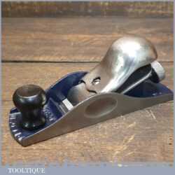 Scarce Vintage Record No: 0230 Knuckle Top Quick Release Block Plane - Fully Refurbished