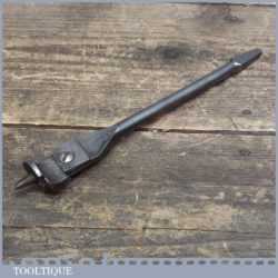 Vintage Adjustable Expanding Bit By Ridgeway - Good Condition