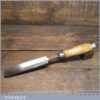 Vintage S. Tyzack Carpenter’s 1 ½” Heavy Duty Gouge Chisel - Sharpened Honed