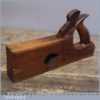 Vintage Beech Wood Skew Mouth Rebate Plane - Fully Refurbished