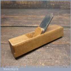 Vintage Pattern Maker’s Beechwood Hollowing Plane - Good Condition