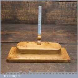 Vintage Solid Boxwood Old Woman’s Tooth Hand Router Plane