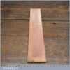 Vintage 12” x 2” Leather Strop & Mahogany Backing Board - Unused Condition